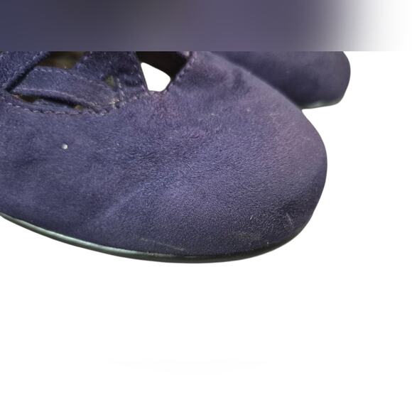 AEROSOLES | Purple Suede Heels | Size 9.5 - Picture 6 of 8